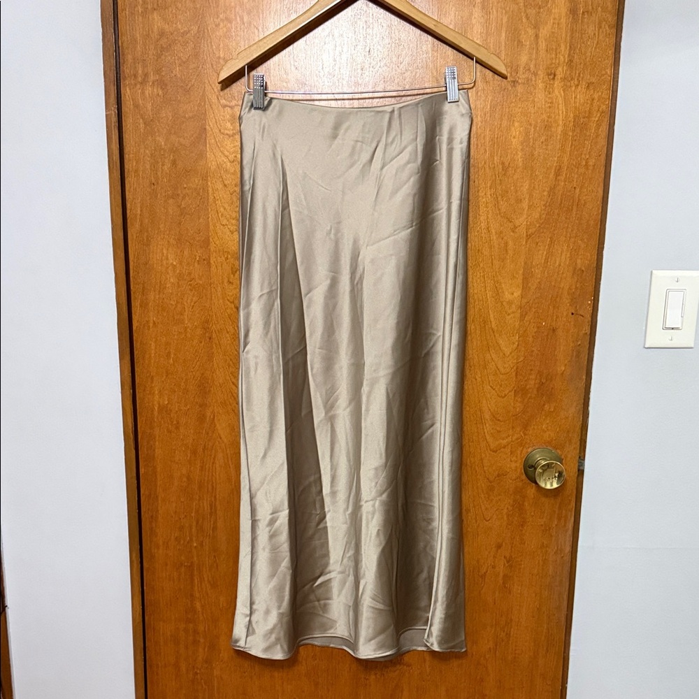 Zara Charcoal Sarin Maxi Skirt - size xS